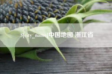 临夏中国地图 浙江省