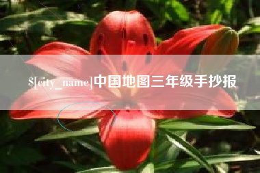 临夏中国地图三年级手抄报