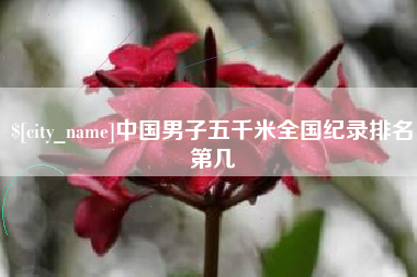 临夏中国男子五千米全国纪录排名第几