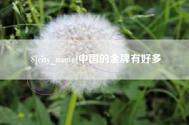 临夏中国的金牌有好多