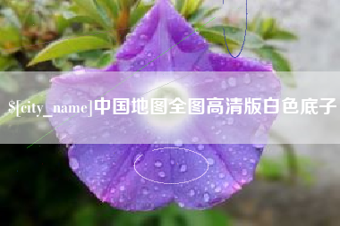 临夏中国地图全图高清版白色底子
