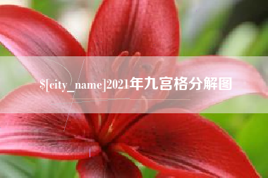 临夏2021年九宫格分解图