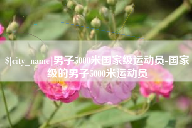临夏男子5000米国家级运动员-国家级的男子5000米运动员