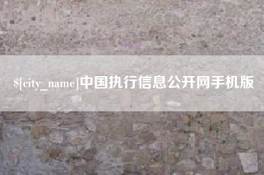 临夏中国执行信息公开网手机版