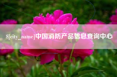 临夏中国消防产品信息查询中心