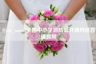 临夏全国中小学消防公开课网络直播视频