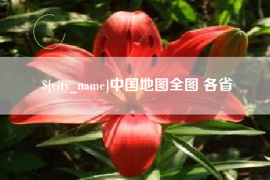临夏中国地图全图 各省