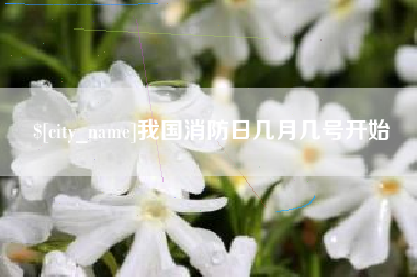 临夏我国消防日几月几号开始