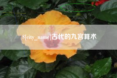 临夏古代的九宫算术
