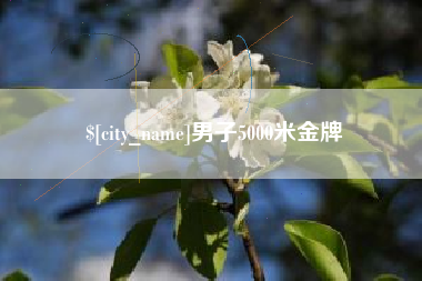 临夏男子5000米金牌