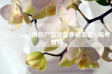 临夏消防产品信息查询系统3c编号暂停