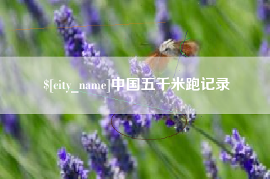 临夏中国五千米跑记录