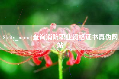 临夏查询消防职业资格证书真伪网站