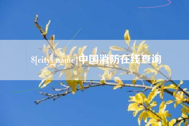 临夏中国消防在线查询